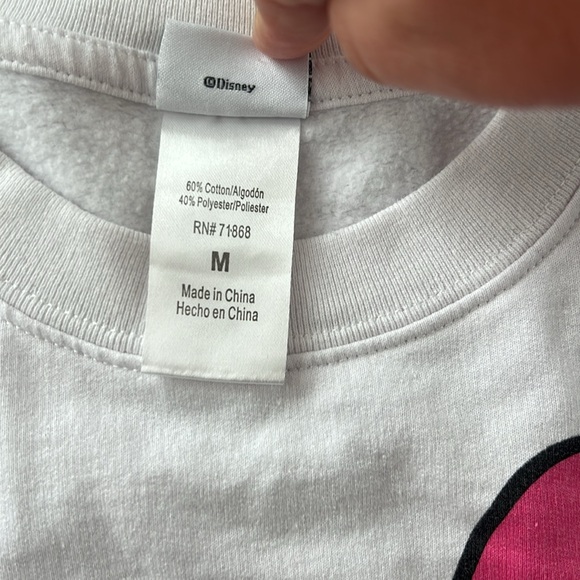 Disney Jumbo Mickey & Minnie crew neck size M - Picture 10 of 11